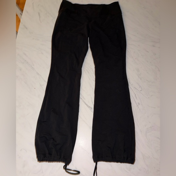 lululemon athletica Pants - Lululemon Dance Mid Rise Jogger Pants leggings tights 12 black
